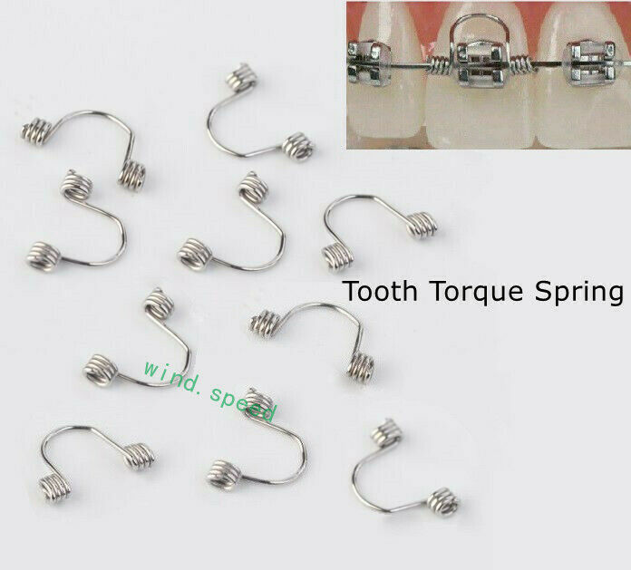 10pcs Dental Orthodontic Torquing Torque Rectangular Spring Anterior Teeth Wire