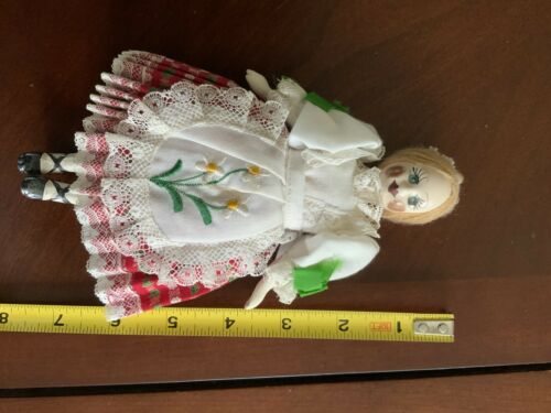 Hand-painted doll from portugal