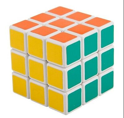 Shengshou 3x3x3 Ultra-smooth Spring Speed Magic Cube 3x3 Puzzle White Xmas Gift